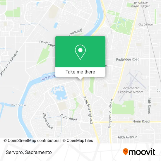 Servpro map