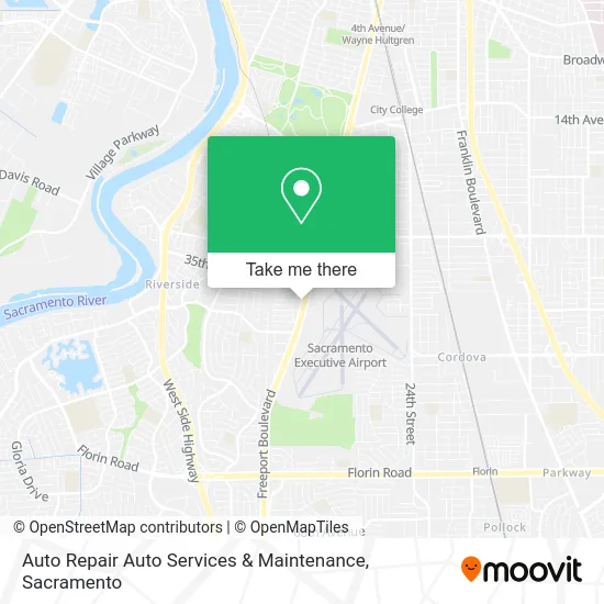 Auto Repair Auto Services & Maintenance map