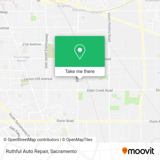 Mapa de Ruthful Auto Repair