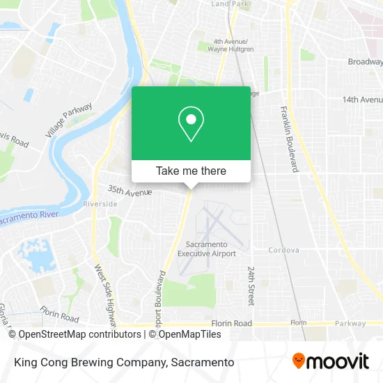 King Cong Brewing Company map