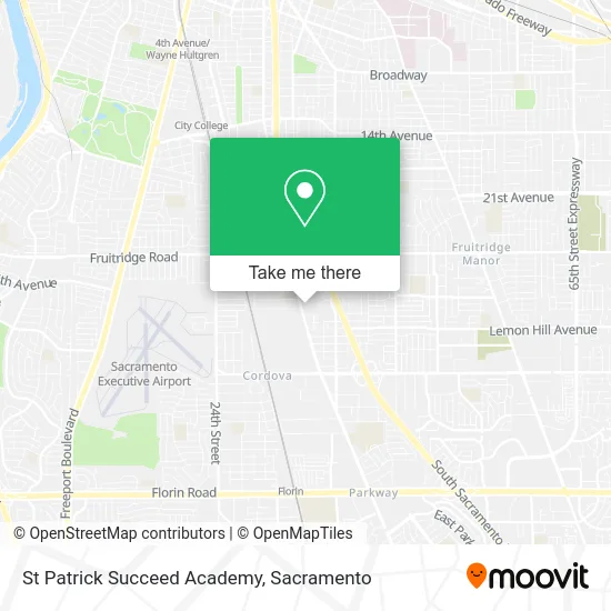 St Patrick Succeed Academy map
