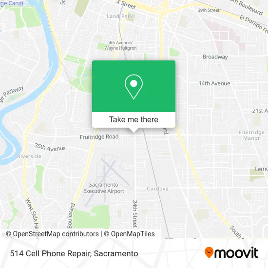 Mapa de 514 Cell Phone Repair