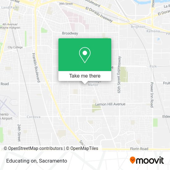 Educating on map