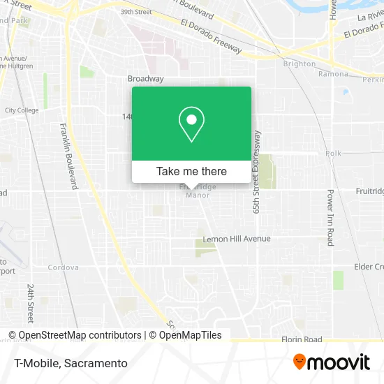 T-Mobile map