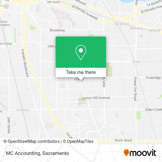 MC Accounting map