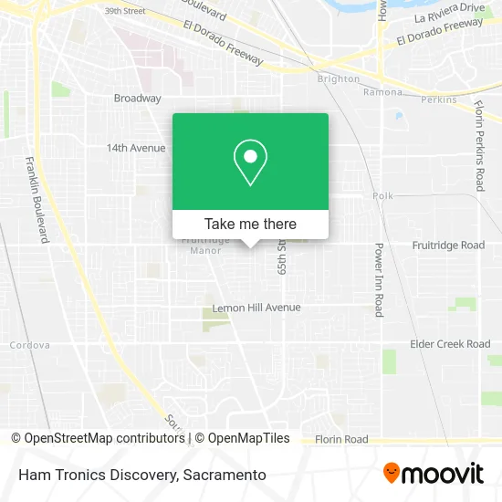 Ham Tronics Discovery map