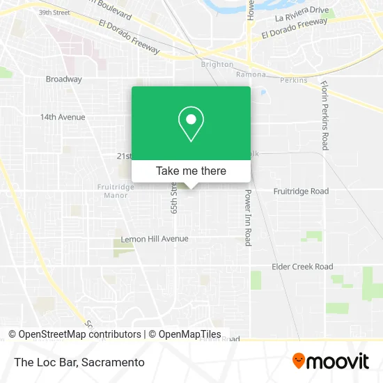 The Loc Bar map