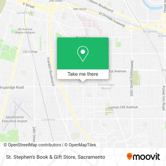 Mapa de St. Stephen's Book & Gift Store