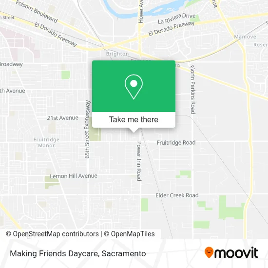 Mapa de Making Friends Daycare