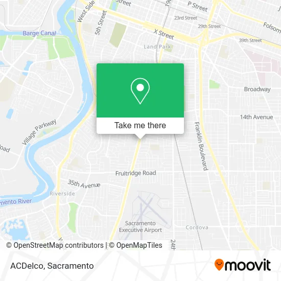 Mapa de ACDelco