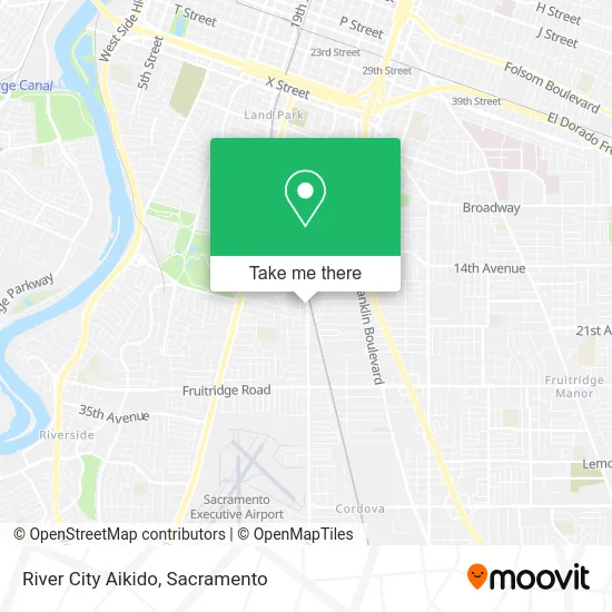River City Aikido map