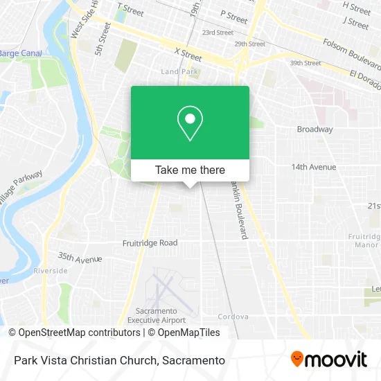 Park Vista Christian Church map