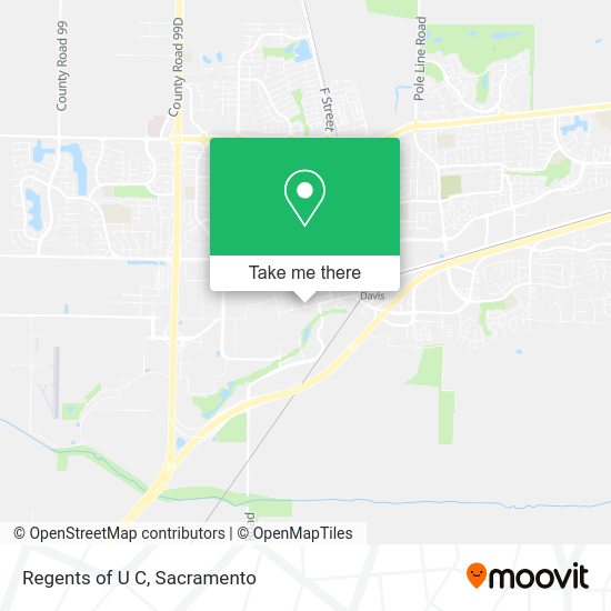 Regents of U C map