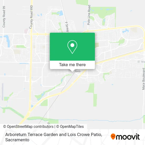 Mapa de Arboretum Terrace Garden and Lois Crowe Patio