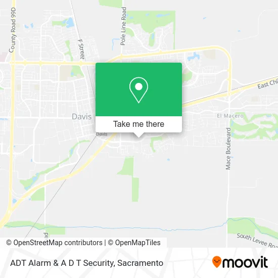 Mapa de ADT Alarm & A D T Security
