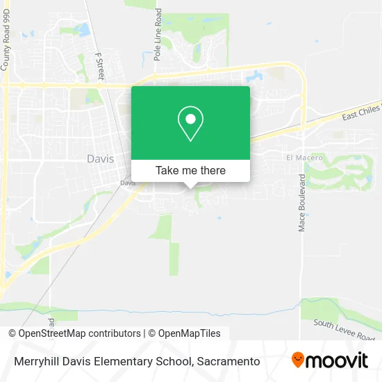 Merryhill Davis Elementary School map