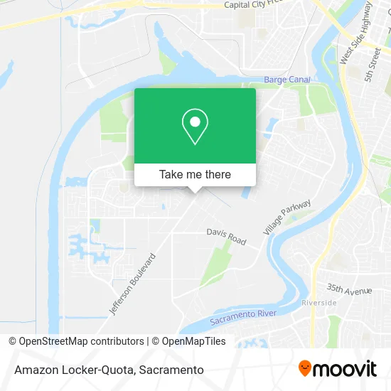 Amazon Locker-Quota map