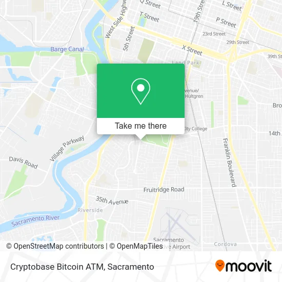Cryptobase Bitcoin ATM map
