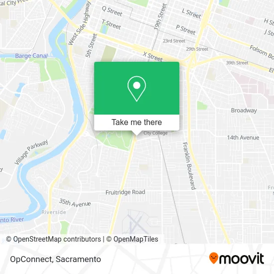 Mapa de OpConnect