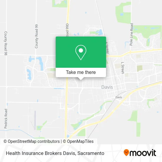Mapa de Health Insurance Brokers Davis