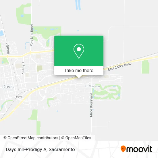 Mapa de Days Inn-Prodigy A