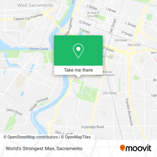 Mapa de World's Strongest Man