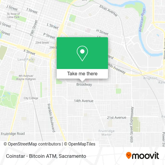 Coinstar - Bitcoin ATM map