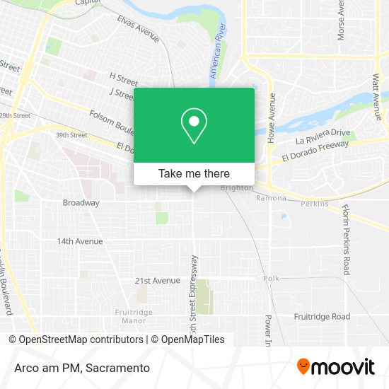 Arco am PM map