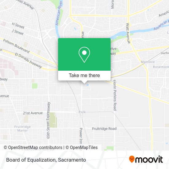 Board of Equalization map