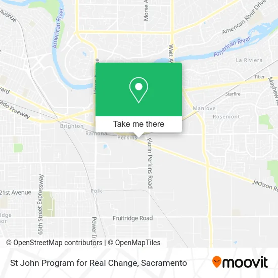 St John Program for Real Change map