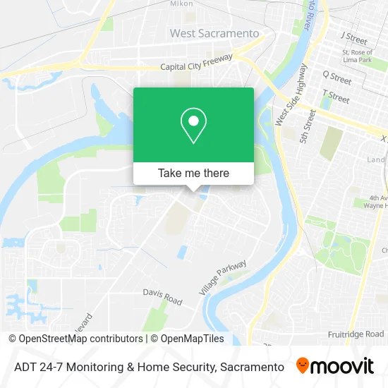 ADT 24-7 Monitoring & Home Security map