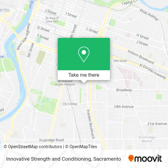 Innovative Strength and Conditioning map