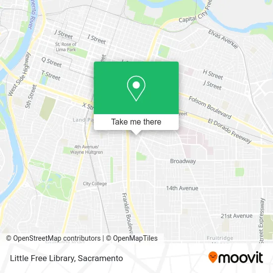 Little Free Library map