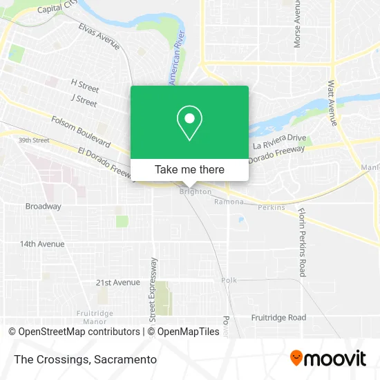 Mapa de The Crossings