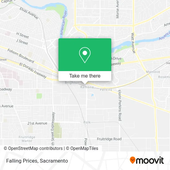 Mapa de Falling Prices