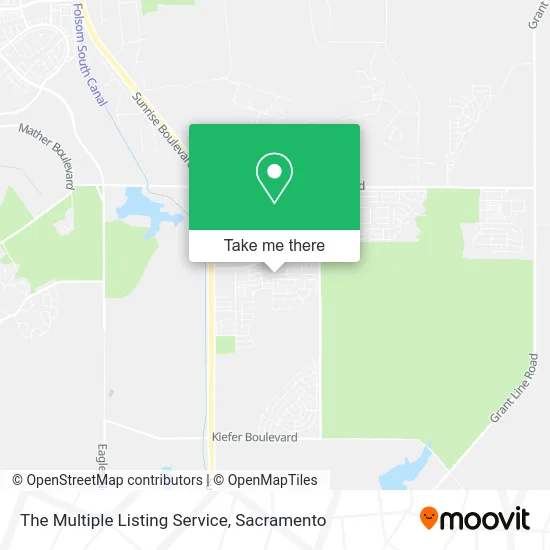 The Multiple Listing Service map