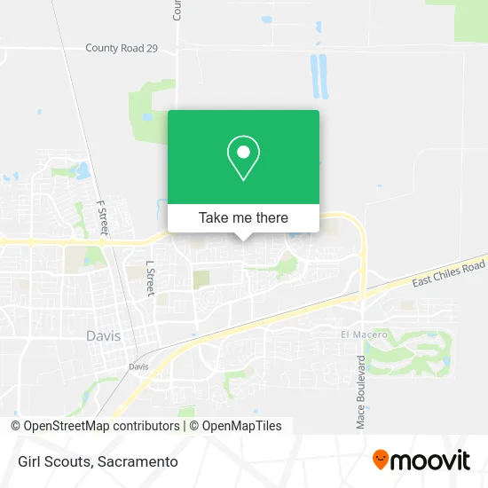 Girl Scouts map