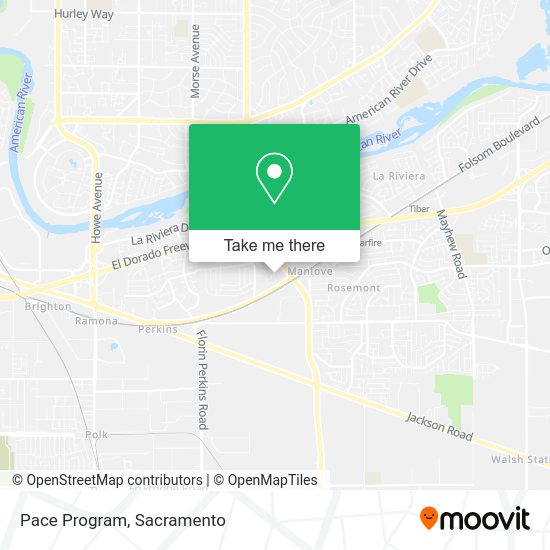Pace Program map