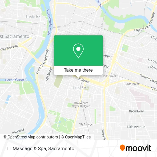 TT Massage & Spa map