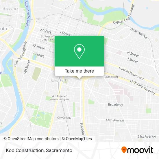 Koo Construction map