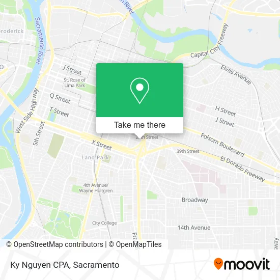 Mapa de Ky Nguyen CPA