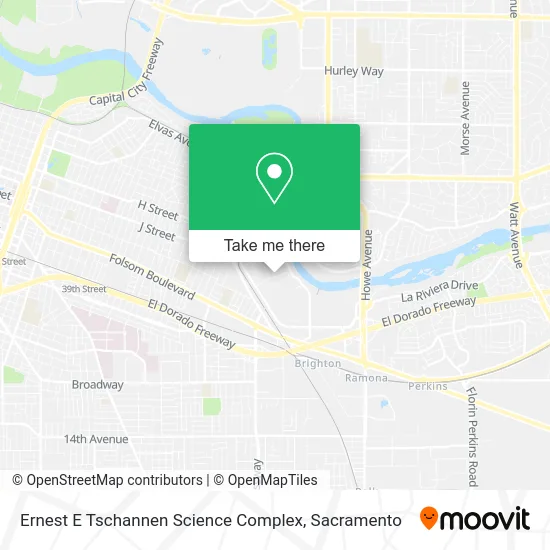 Mapa de Ernest E Tschannen Science Complex