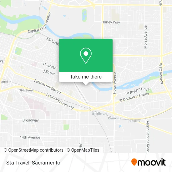 Sta Travel map