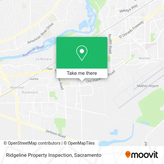 Ridgeline Property Inspection map
