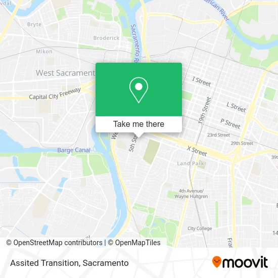 Assited Transition map