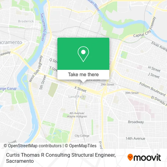 Curtis Thomas R Consulting Structural Engineer map