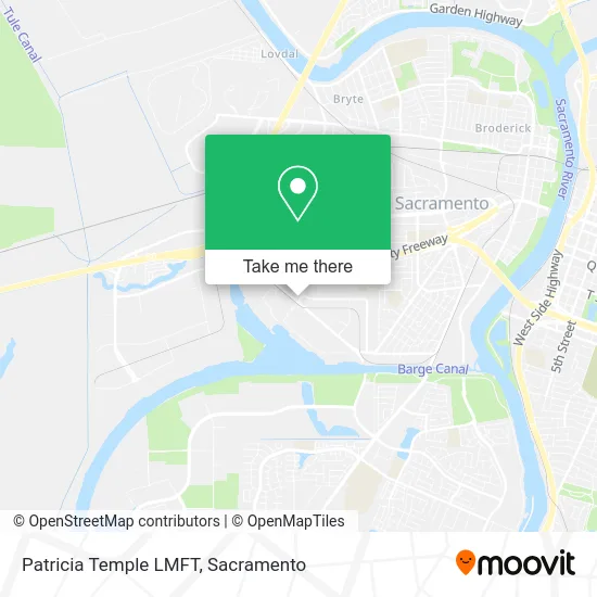 Patricia Temple LMFT map