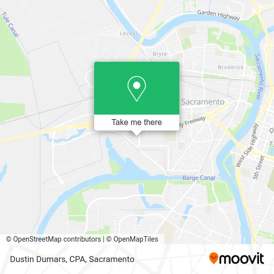 Dustin Dumars, CPA map