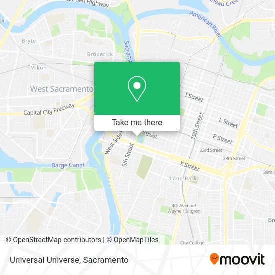 Universal Universe map