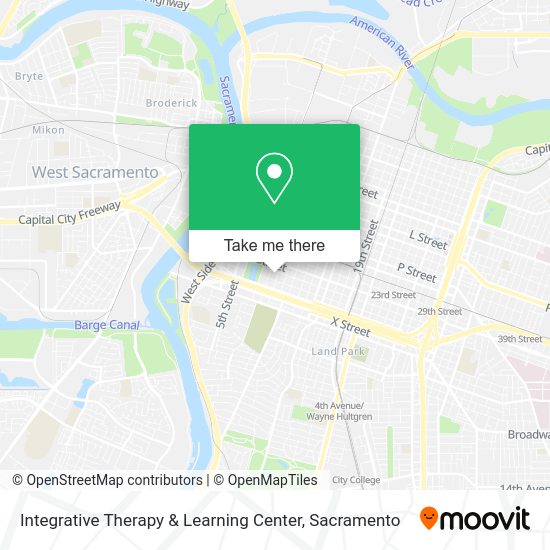 Integrative Therapy & Learning Center map